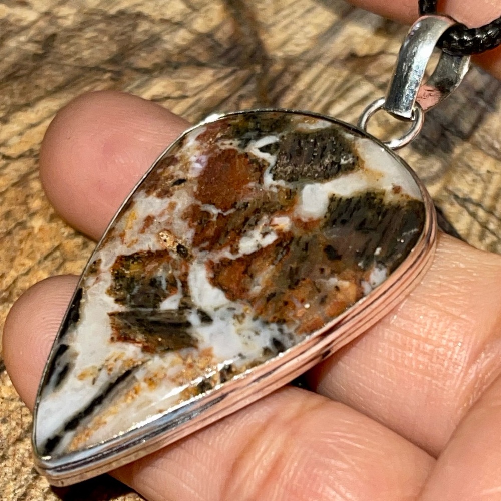 Astrophyllite Pendant 2 1/4”